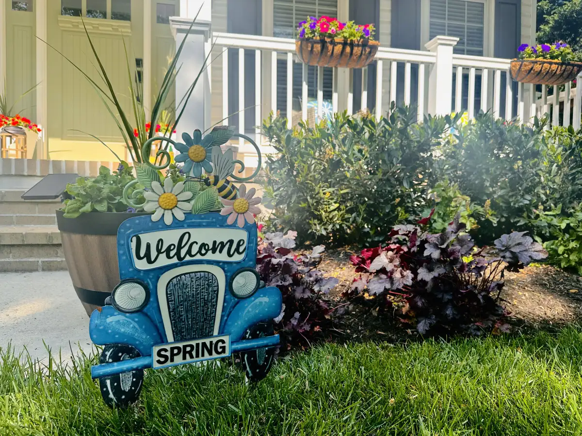 Debris removal during spring cleanup in Arnold MD